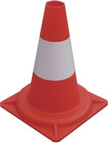 Fluor Oranje Pion - 32cm hoog - PVC - pionnen - verkeerskegel
