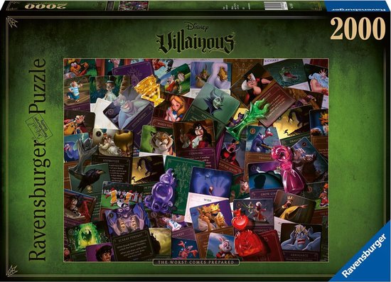Ravensburger Puzzle 2000 p - Les Méchants Disney (Collection Disney  Villainous) | bol.com
