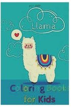 llama coloring book for kids