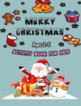 Merry Christmas Activity book for kids ages 2-5