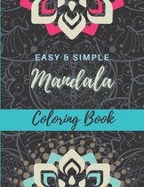 Easy and Simple Mandala Coloring Book