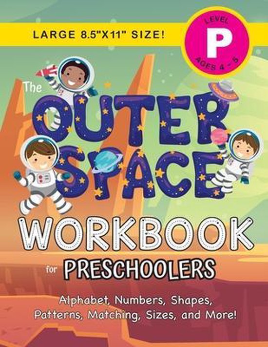 The Outer Space Workbook for Preschoolers - cover