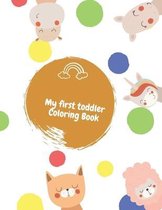 My first toddler coloring book