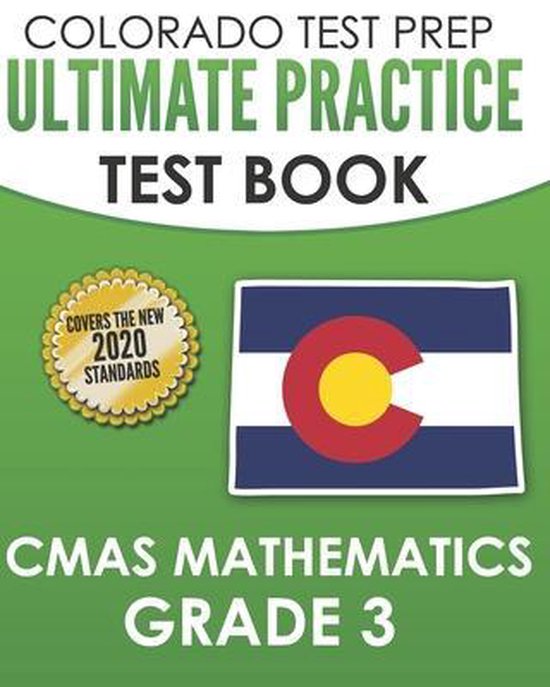 COLORADO TEST PREP Ultimate Practice Test Book CMAS Mathemat ... - cover