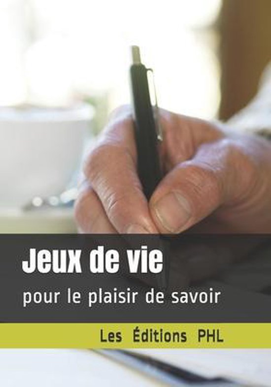 Jeux de vie - cover
