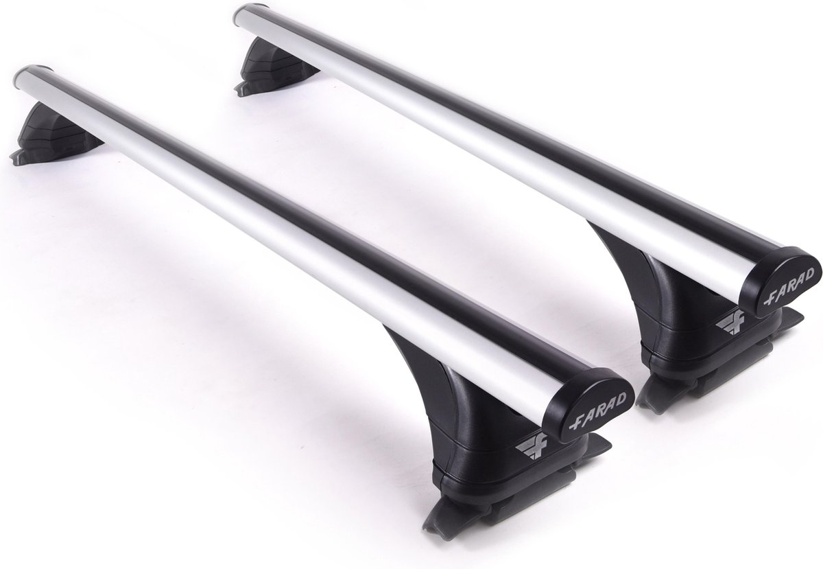 Farad Dakdragers - Mini Cooper vanaf 2014 - Gesloten Dakrail - 100kg Laadvermogen - Aluminium - Luxset