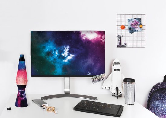 i-total Glitterlamp Conisch Voet | Galaxy — afbeelding 2