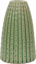 Kandelaar - Portugees Keramiek - Cactus - Groen - H-15 cm