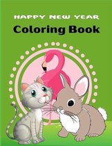 HAPPY NEW YEAR Coloring Book