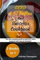 GERD, Acid Reflux and Gastritis Cookbook: 3 manuscripts