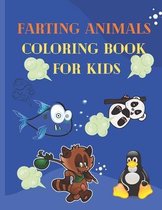Farting Animals Coloring Book For Kids