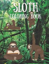 Sloth Coloring Book