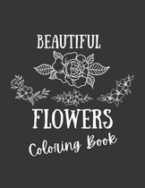 Beautiful Flowers Coloring Book