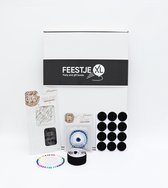 FeestjeXL cadeau Box - Hobby en naaien - Verjaardag cadeau doos voor vrouwen en mannen - Met Naalden set - ijzer garen - klittenband - pinnen set