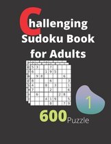 Challenging Sudoku Book for Adults Volume 1