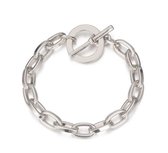 Chain armband | zilver gekleurd