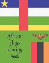 African flags coloring book