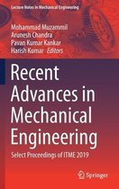 Recent Advances in Mechanical Engineering