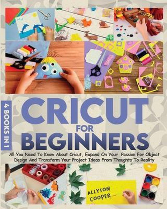 Cricut For Beginners 4 books in 1 - cover