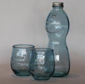 J-Line | Fles + 2 glazen | In cadeau doos
