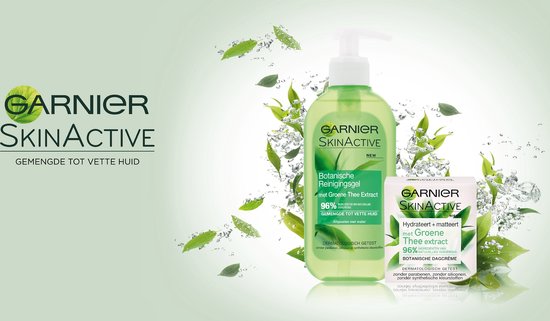 Garnier SkinActive Green Tea botanische Reinigingsgel 200ml - Garnier