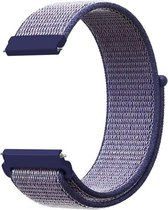 Vantage M / Grit X Nylon Sport Band - Maat 22mm - Middernacht Blauw - Geschikt Voor Polar - Horlogeband - Armband - Polsband