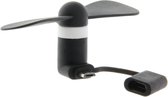 iMoshion Smartphone ventilator Micro-USB / Lightning - Zwart
