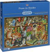 Puss in Books Puzzel (1000 stukjes)