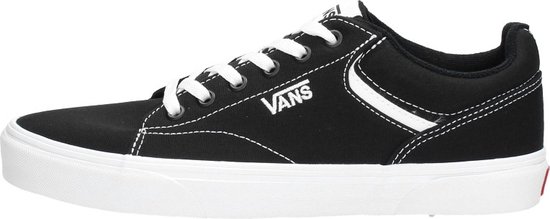 Vans Seldan Heren Sneakers - (Canvas) Black/White - Maat 43