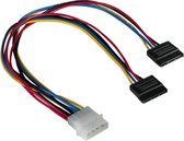 Hama Power Supply Cable 5,25-2X Ser Ata