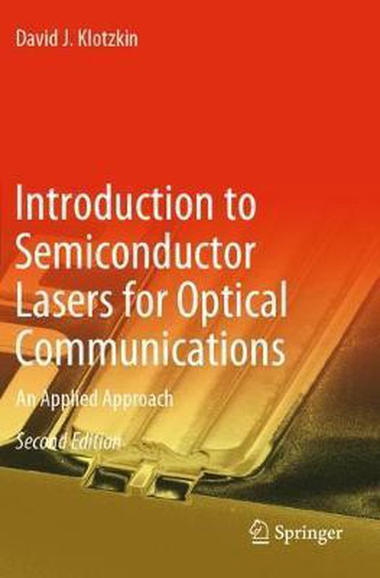 Introduction to Semiconductor Lasers for Optical Communications 9783030245030
