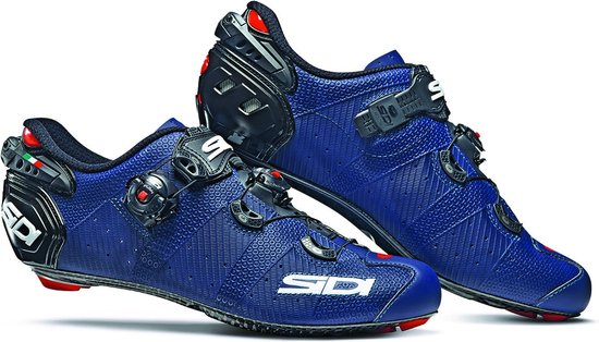 Sidi Wire 2 Carbon Schoenen Heren, blauw/zwart Schoenmaat EU 46