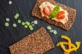 Lowcarb Keto Knäckebrot met Hennepzaden  4 x 200g