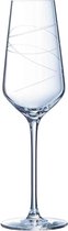 Abstraction champagneglas - champagneglazen - 21cl - 4 stuks