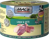 MAC's Hondenvoer Natvoer Blik - 70% Lam & Eend - 6 x 200g