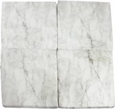 Misioo Speelmat |  Vierkant | Wit Marmer | Speelmat baby | Speelmat foam |  Luxe speelmat