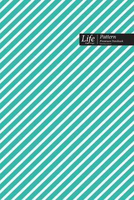 Striped Pattern Composition Notebook, Dotted Lines, Wide Rul ... - cover
