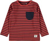 NAME IT NMMBOMAL LS TOP BOX Jongens T-shirt - Maat 86