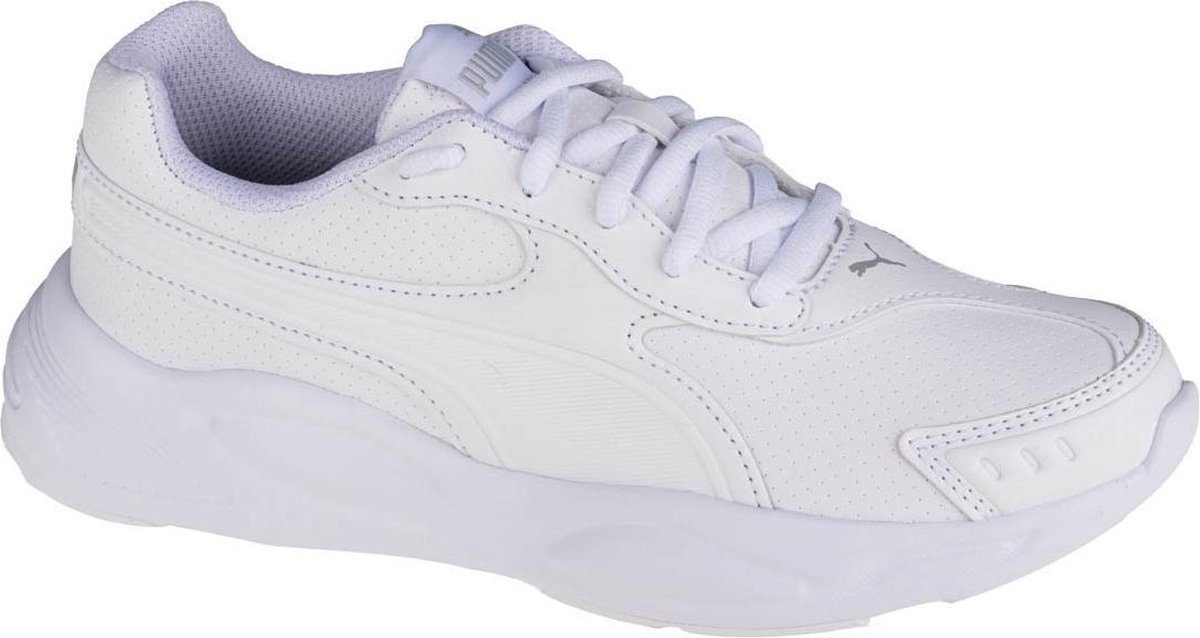 PUMA 90S Runner SL Jr 372929-01, Kinderen, Wit, Sneakers, maat: 39 EU -  Schoenen.nl