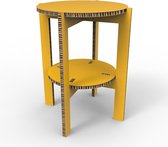 Bijzettafel Ann - geel - Bijzet tafeltje - Tafel Ann - design - Karton