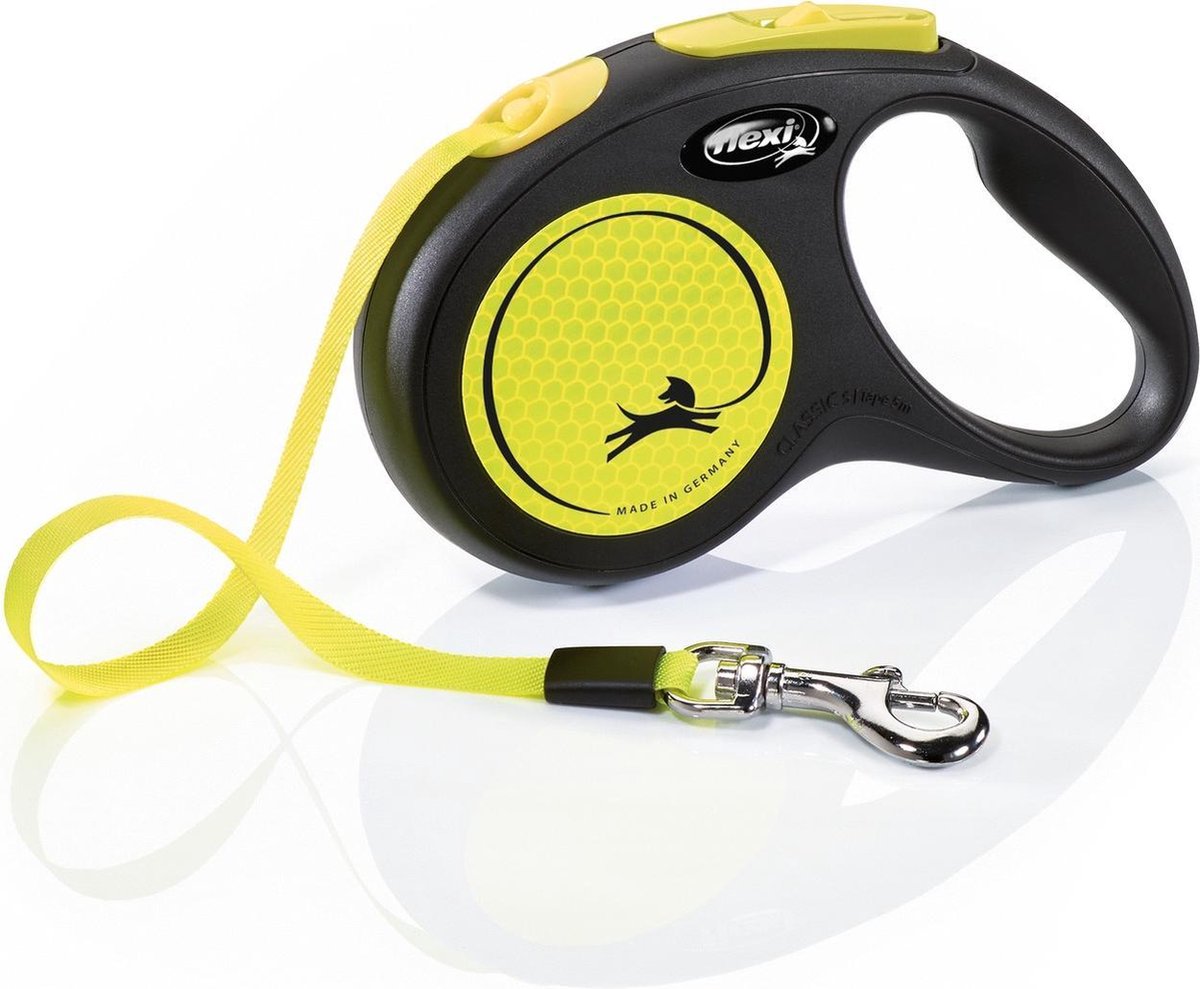 flexi New Neon Rollijn Tape, 5m S tot 15kg Hond