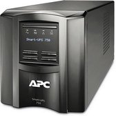 APC Smart-UPS SMT750I - Noodstroomvoeding / 6x C13 aansluiting / USB / 750VA