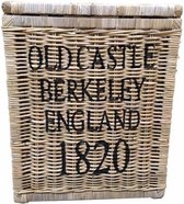 A&D Collections - Rieten opbergkist - Old Castle Berkely