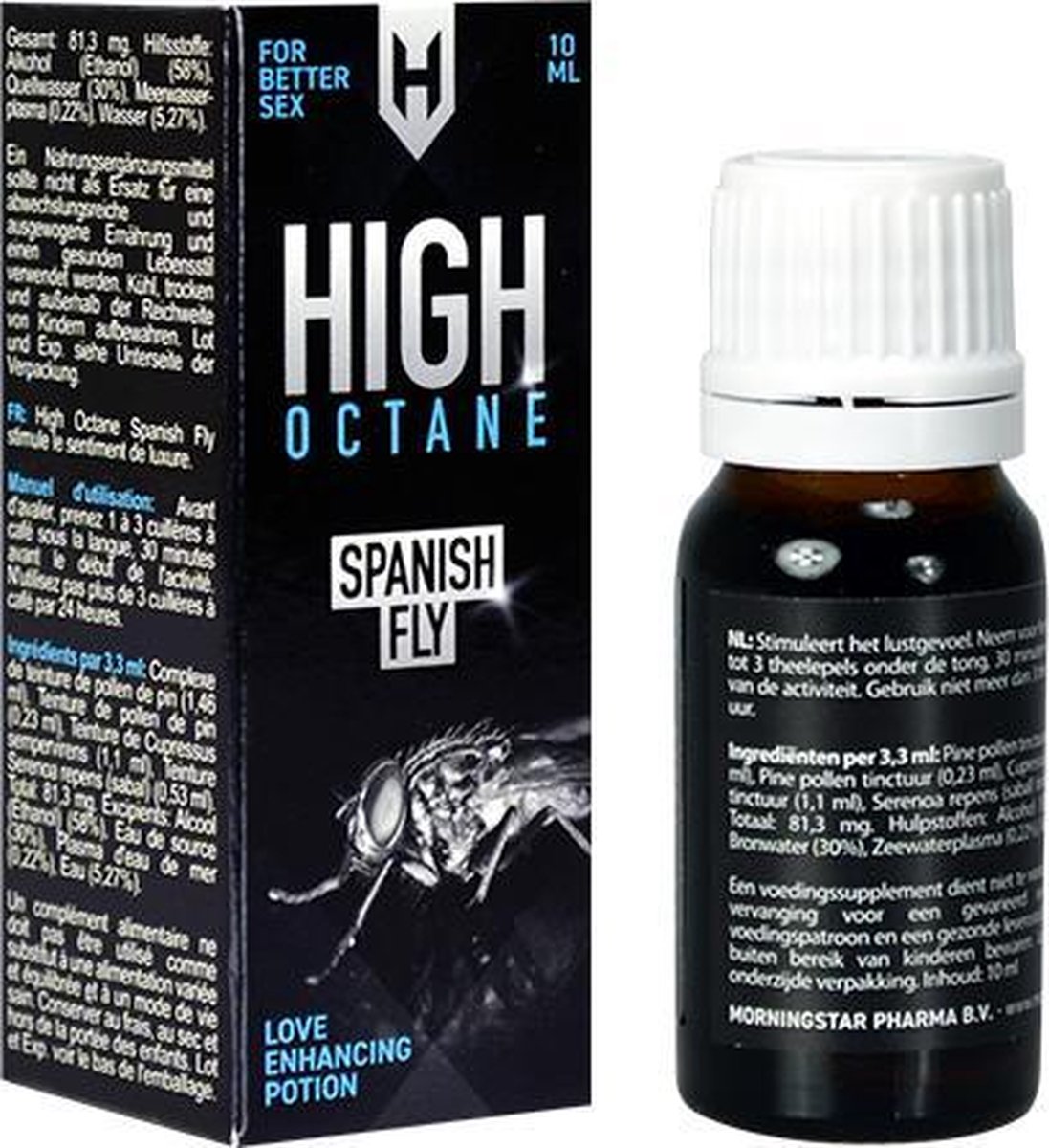 Goedkoopste High Octane - Spanish Fly - Lustopwekker - 15 milliliter