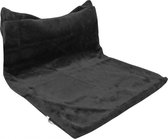 Duvo+ Radiator hangmat pluche Zwart 45x31x26cm