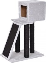 Duvo+ Krabpaal antoine Grijs/zwart 40x56x83cm
