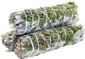 Smudge Stick - Witte Salie & Ruda 10cm