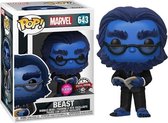 Funko Pop: Marvel - Beast From X-Men: The Last Stand 643 Special Edition Flocked
