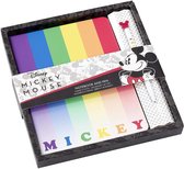 DISNEY - Mickey Rainbow Notebook Inclusief Pen