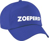 Zoeperd pet blauw Achterhoek festival cap voor volwassenen - festival accessoire